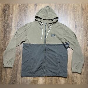 Billabong Men's Size Small Full Zip Hoodie Abner Long Sleeve